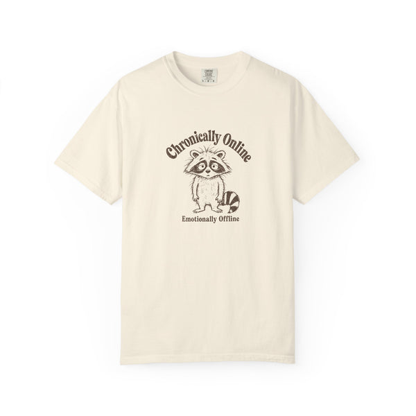 The Chronically Online Raccoon Tee