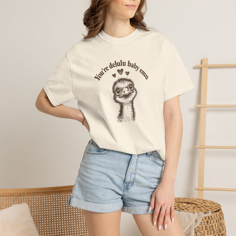 Delulu Baby Emu Tee