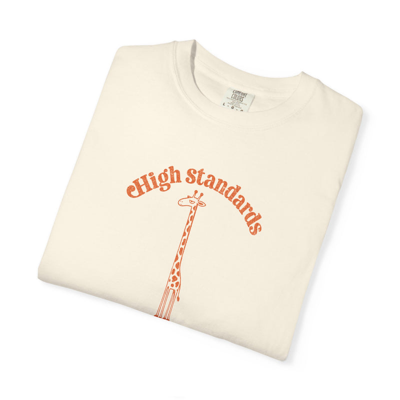 High standards giraffe tee