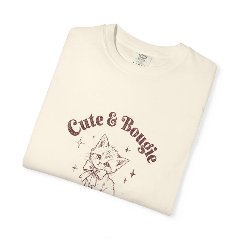 Cute & Bougie Cat Tee